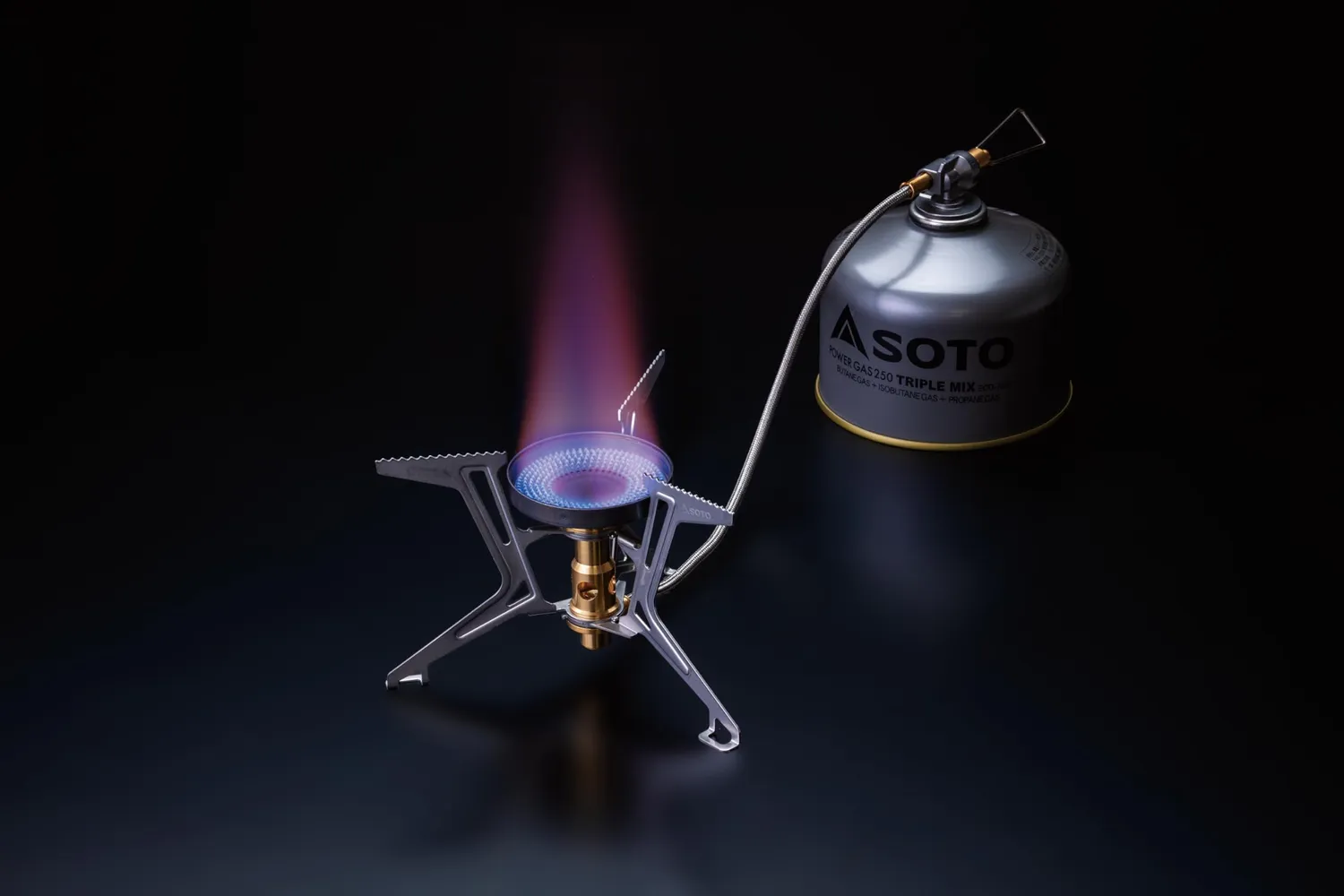 Soto Fusion Trek Gaskocher Schlauch Micro Regulator 180g