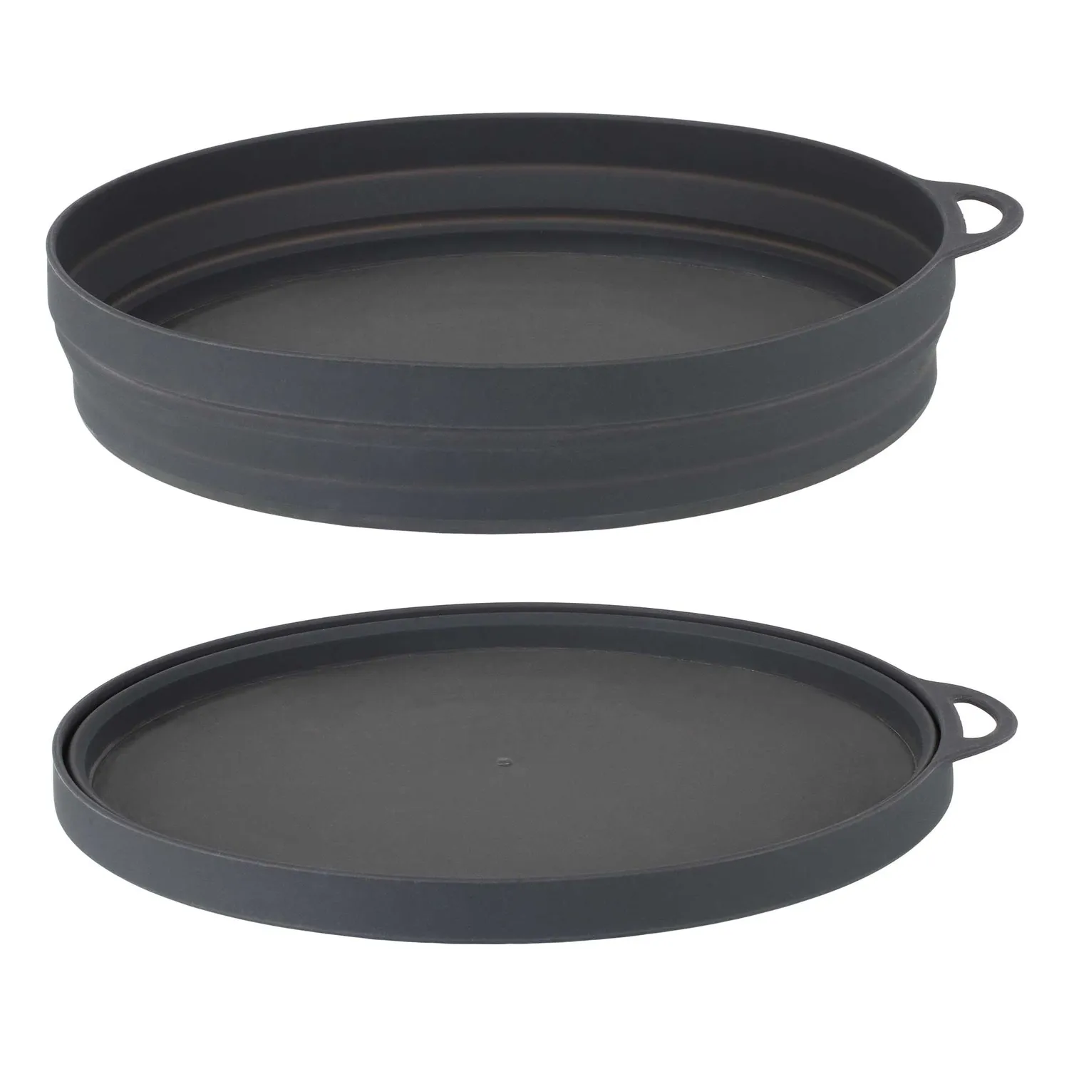 Lifeventure Ellipse Klappteller faltbar Graphite