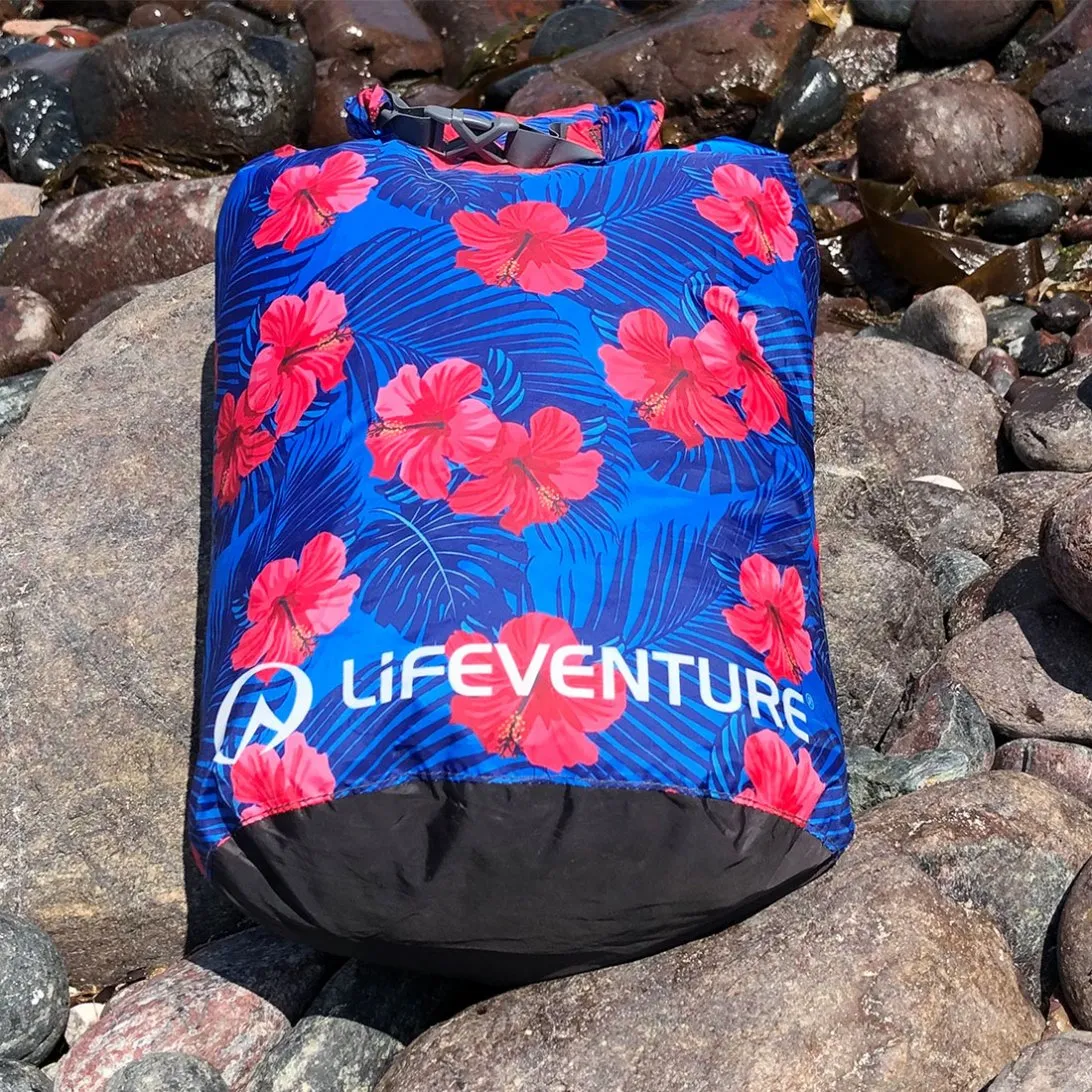 Lifeventure Printed Dry Bag Packsack Tropical 5L wasserdicht