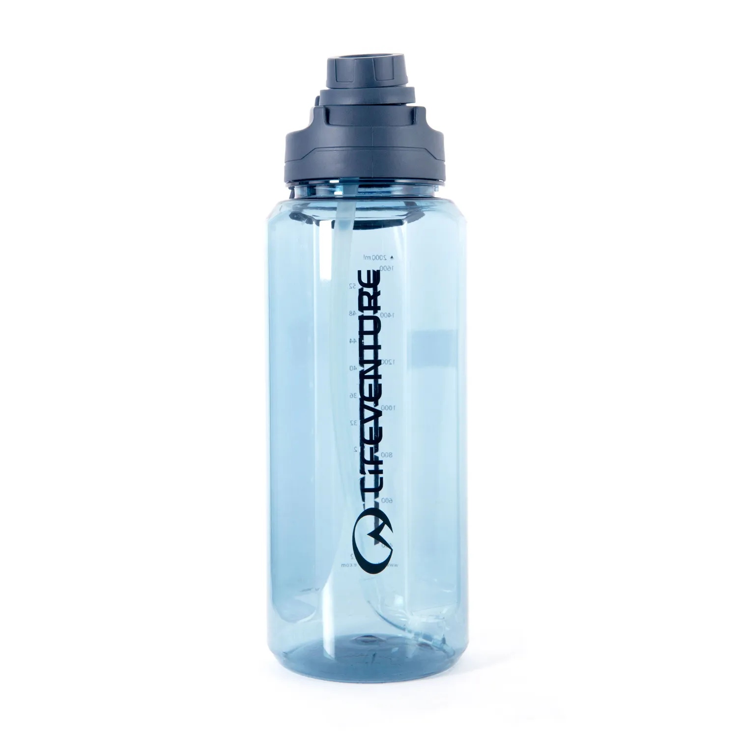 Lifeventure Tritan Trinkflasche 2 L Navy stoßfest