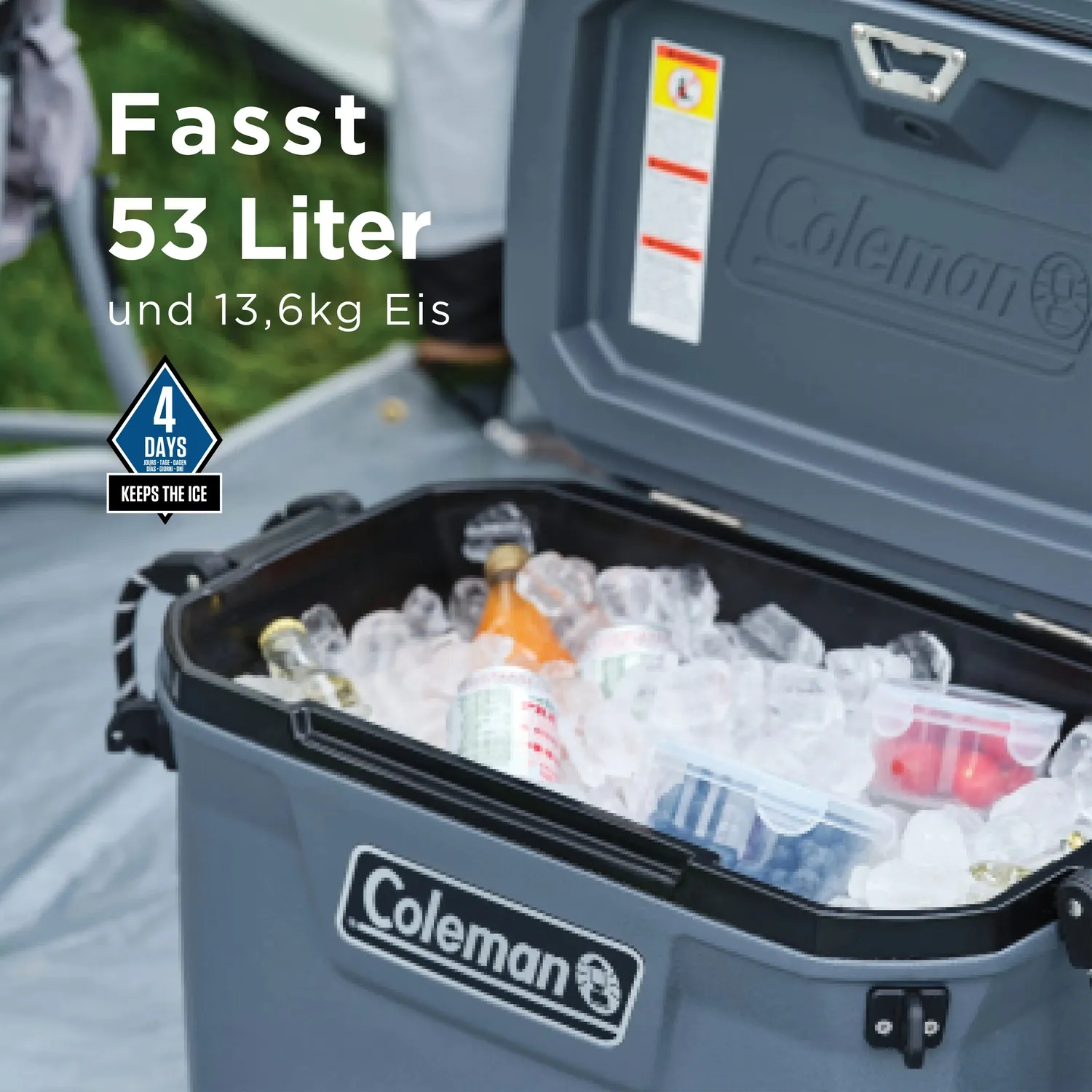 Coleman Convoy 55QT Kühlbox 53L passiv 4 Tage