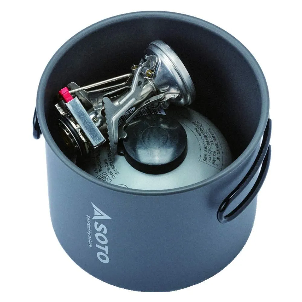 Soto Amicus Gaskocher Set New River Topf 1L ohne Piezo