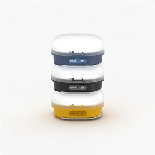 Silva Glow Recharge Campinglampe Multi-Colour 3er-Pack 350 lm