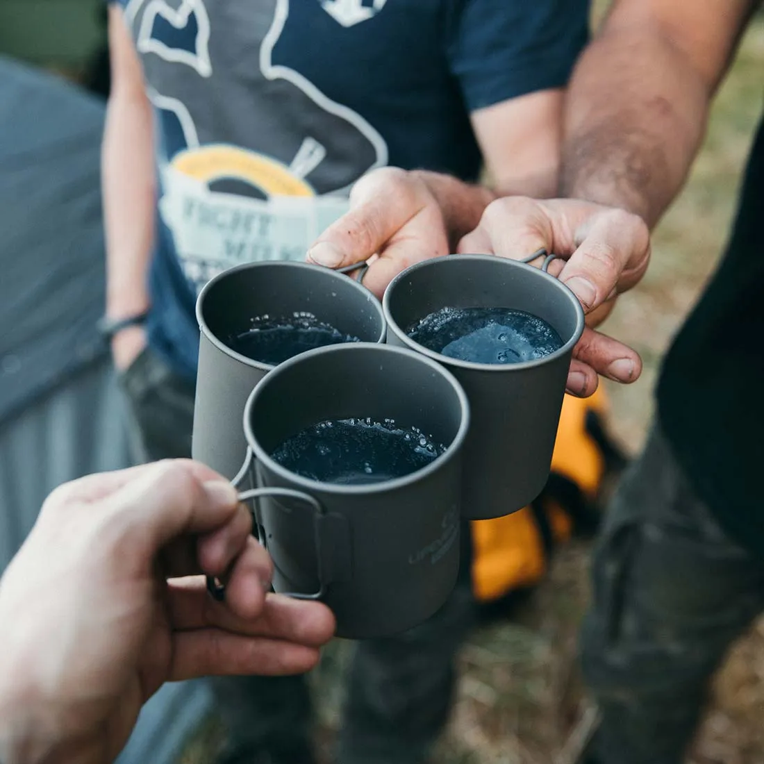 Lifeventure Titanium Mug Titanbecher 400 ml 73 g