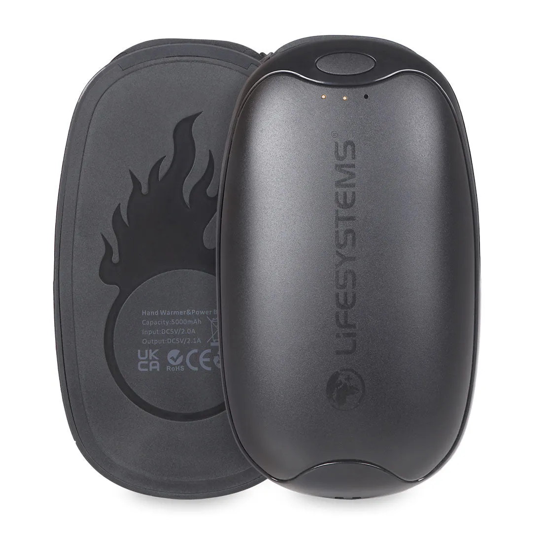 Lifeventure Dual Palm Handwärmer wiederaufladbar USB-C Powerbank