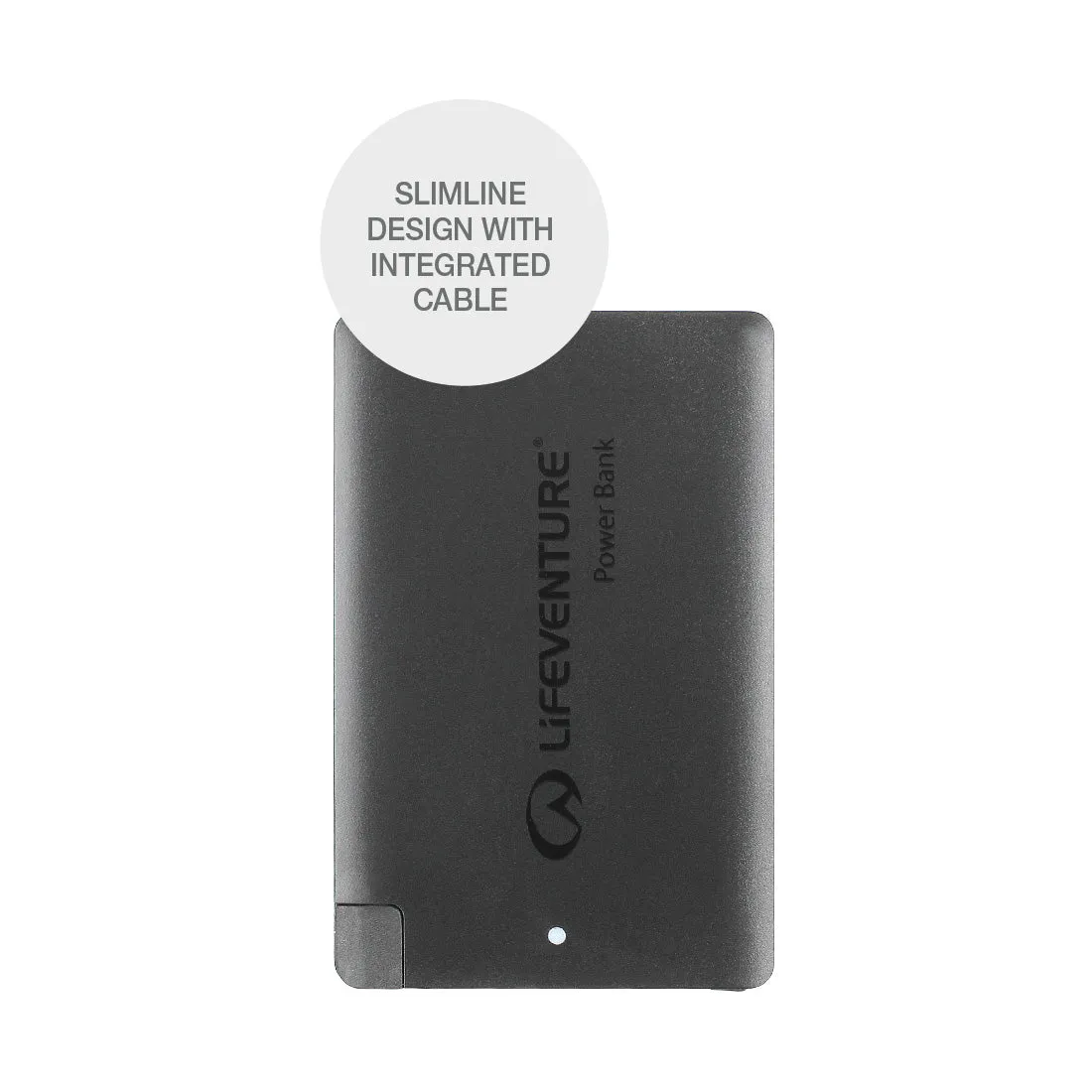 Lifeventure RFID Wallet Powerbank Geldbörse 2500 mAh