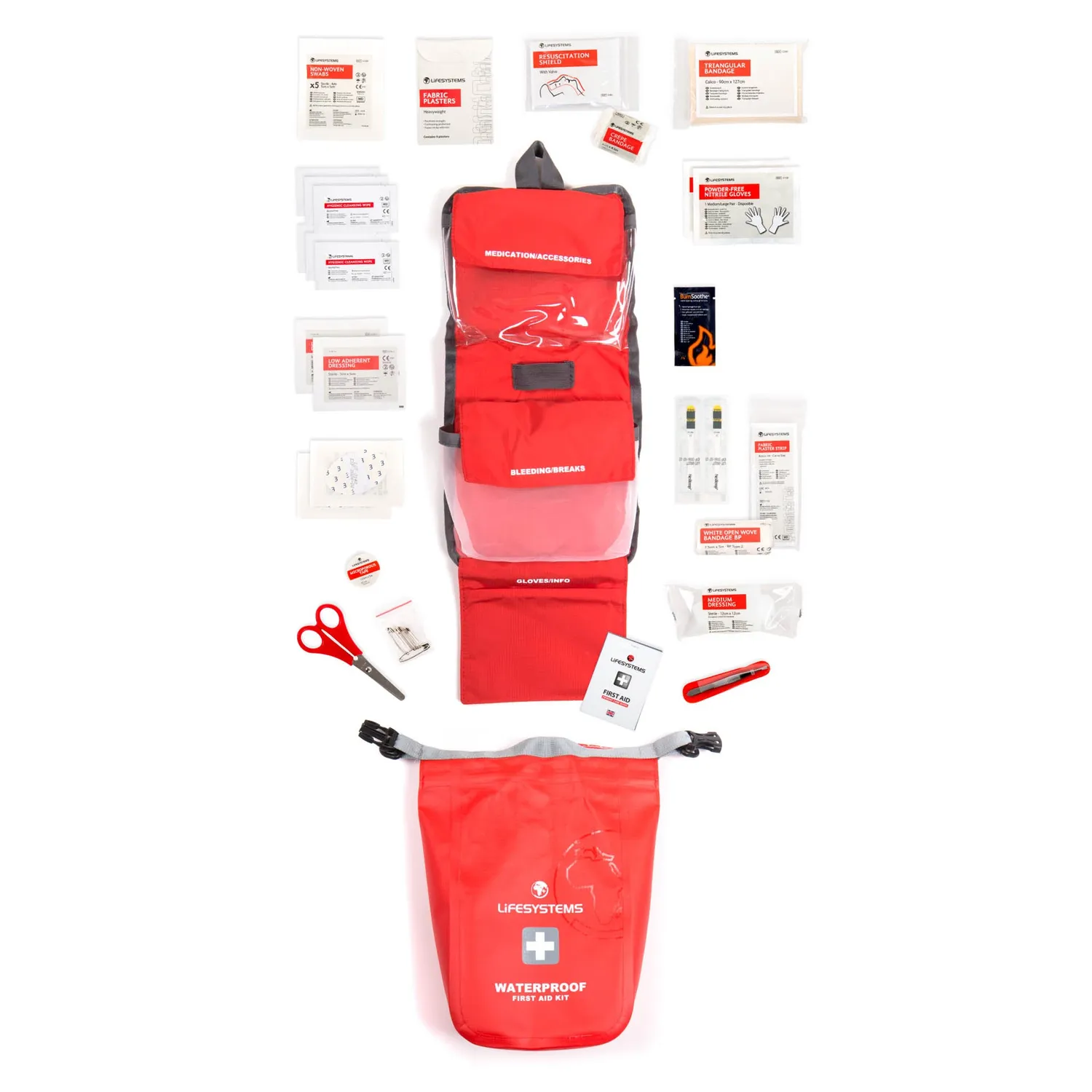 Lifeventure Waterproof First Aid Kit Erste-Hilfe-Set wasserdicht