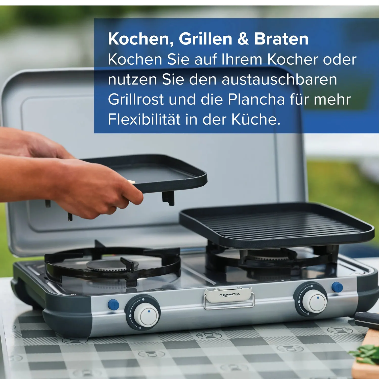 Campingaz Camping Kitchen 2 Grill & Go CV Kocher