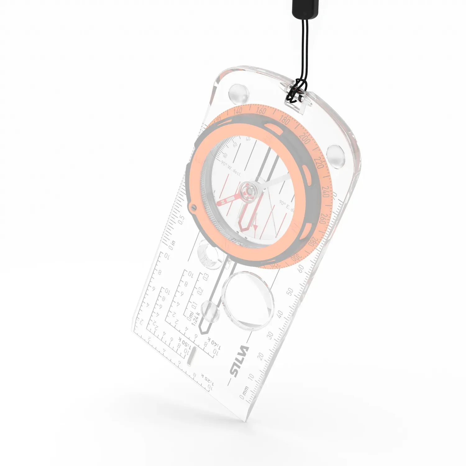 Silva Scale Lanyard Halsband mit Skala 1:25 1:50