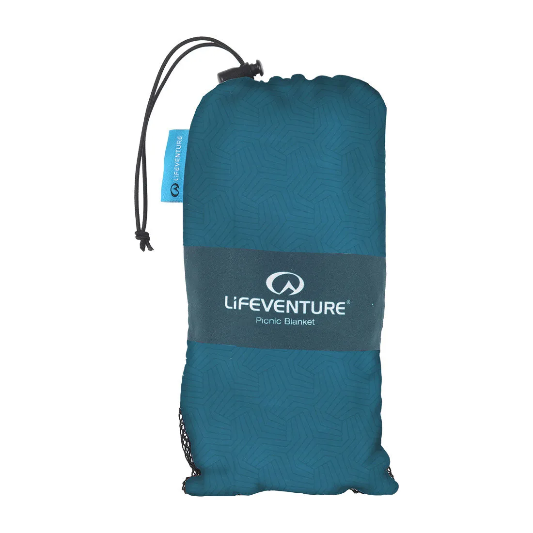 Lifeventure Picnic Blanket Picknickdecke Geometric Teal