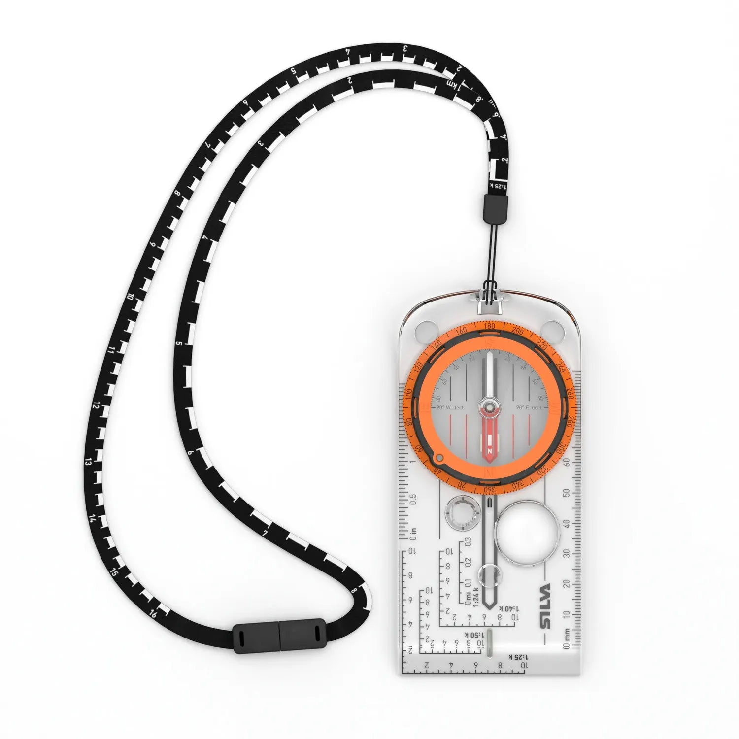 Silva Expedition Kompass Linealkompass mit Neigungsmesser
