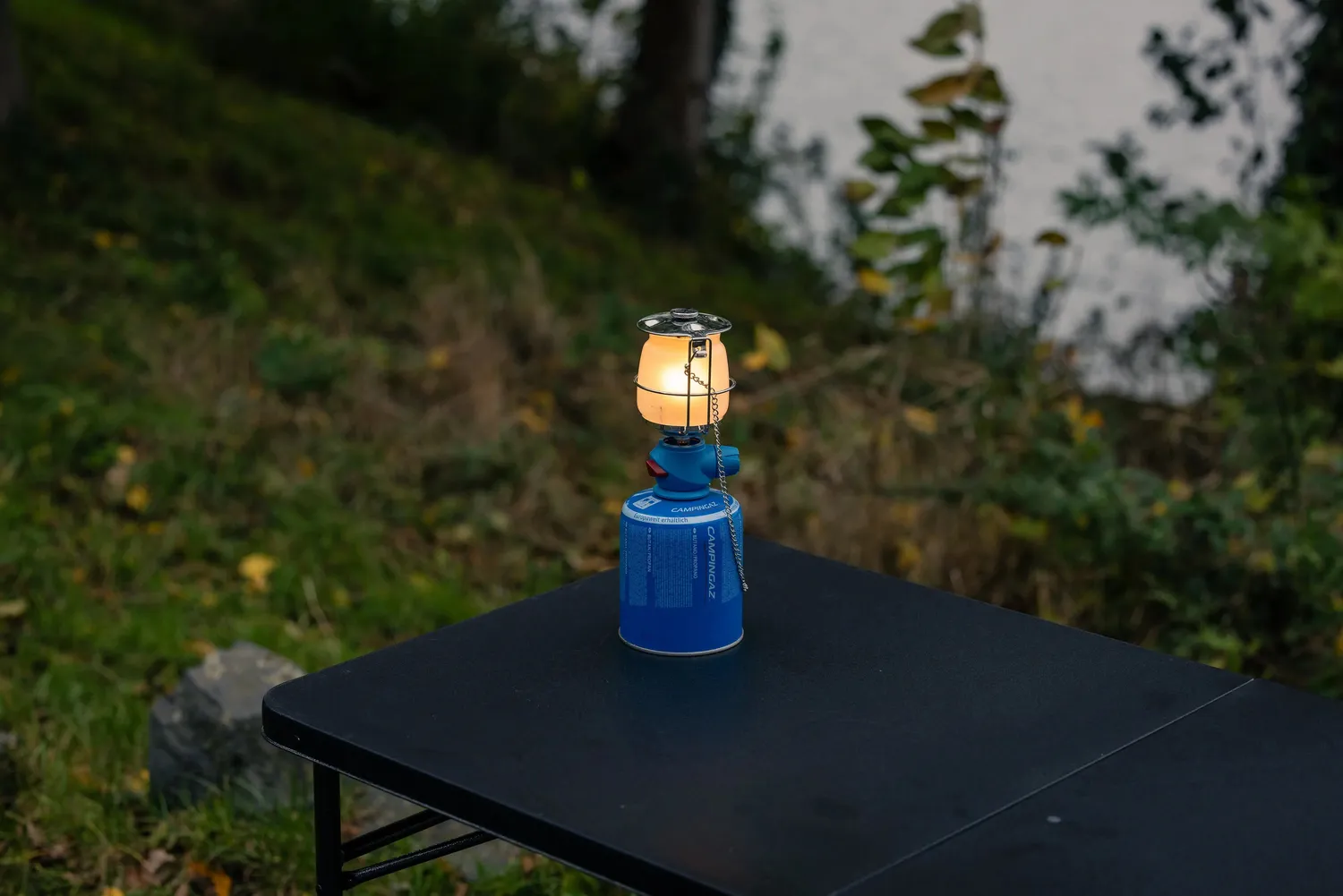 Campingaz Lumostar Plus PZ Gaslampe 80 Watt mit Tasche