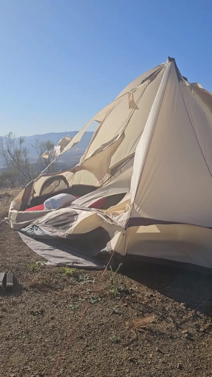 Grand Canyon Indiana 10 Rundzelt Beige 10-Personen