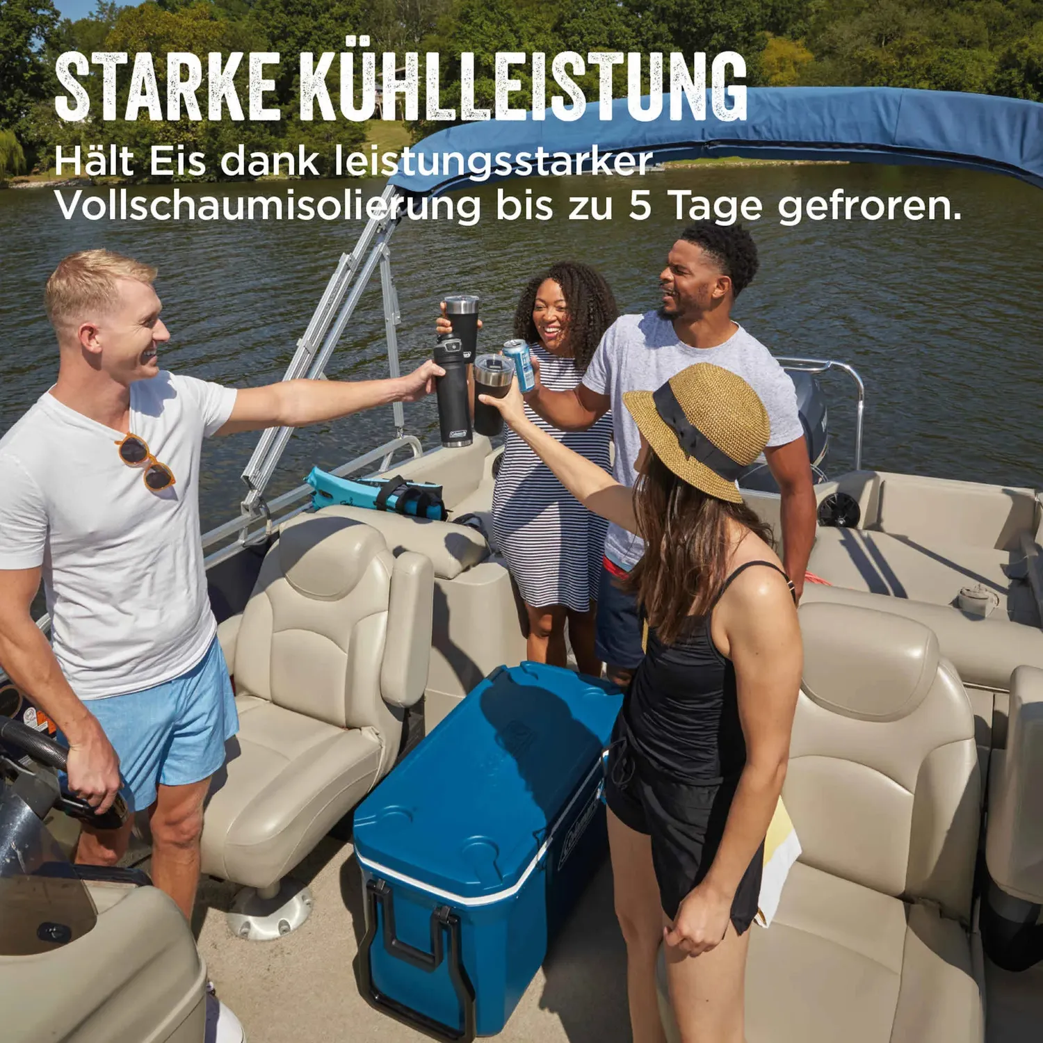 Coleman Xtreme 70QT Kühlbox 66 Liter passiv 5 Tage