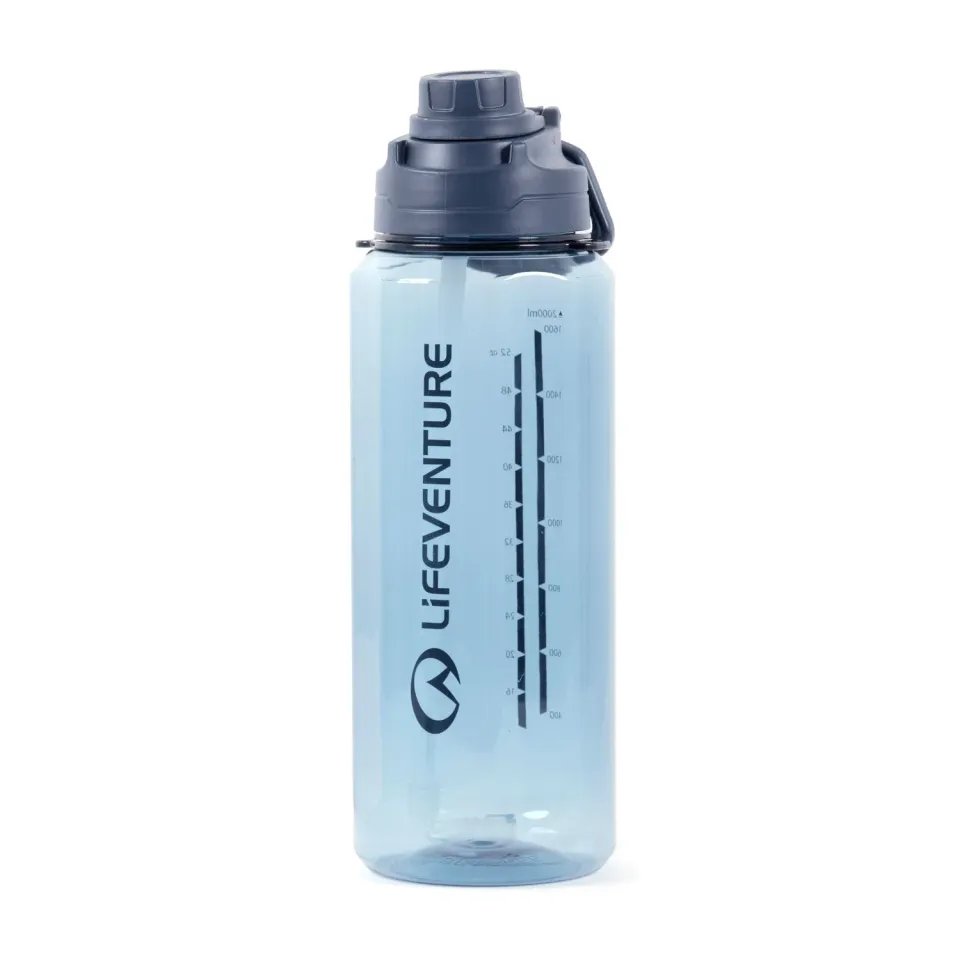Lifeventure Tritan Trinkflasche 2 L Navy stoßfest