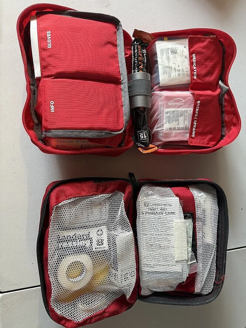 Lifeventure Mountain Erste-Hilfe-Set Expedition Rot