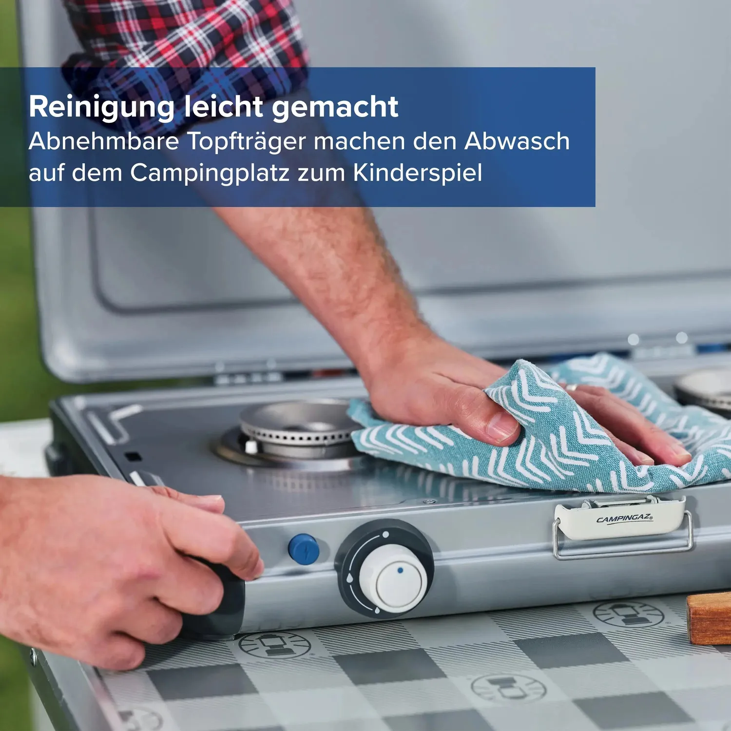 Campingaz Camping Kitchen 2 Grill & Go Gaskocher 30mbar Caravan