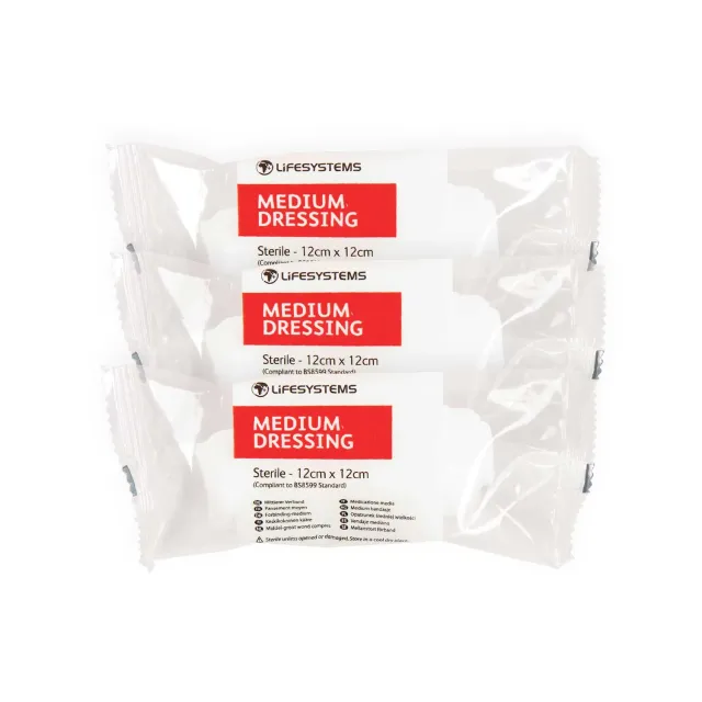 Lifeventure Wound Dressing Wundverband Medium 12x12cm steril