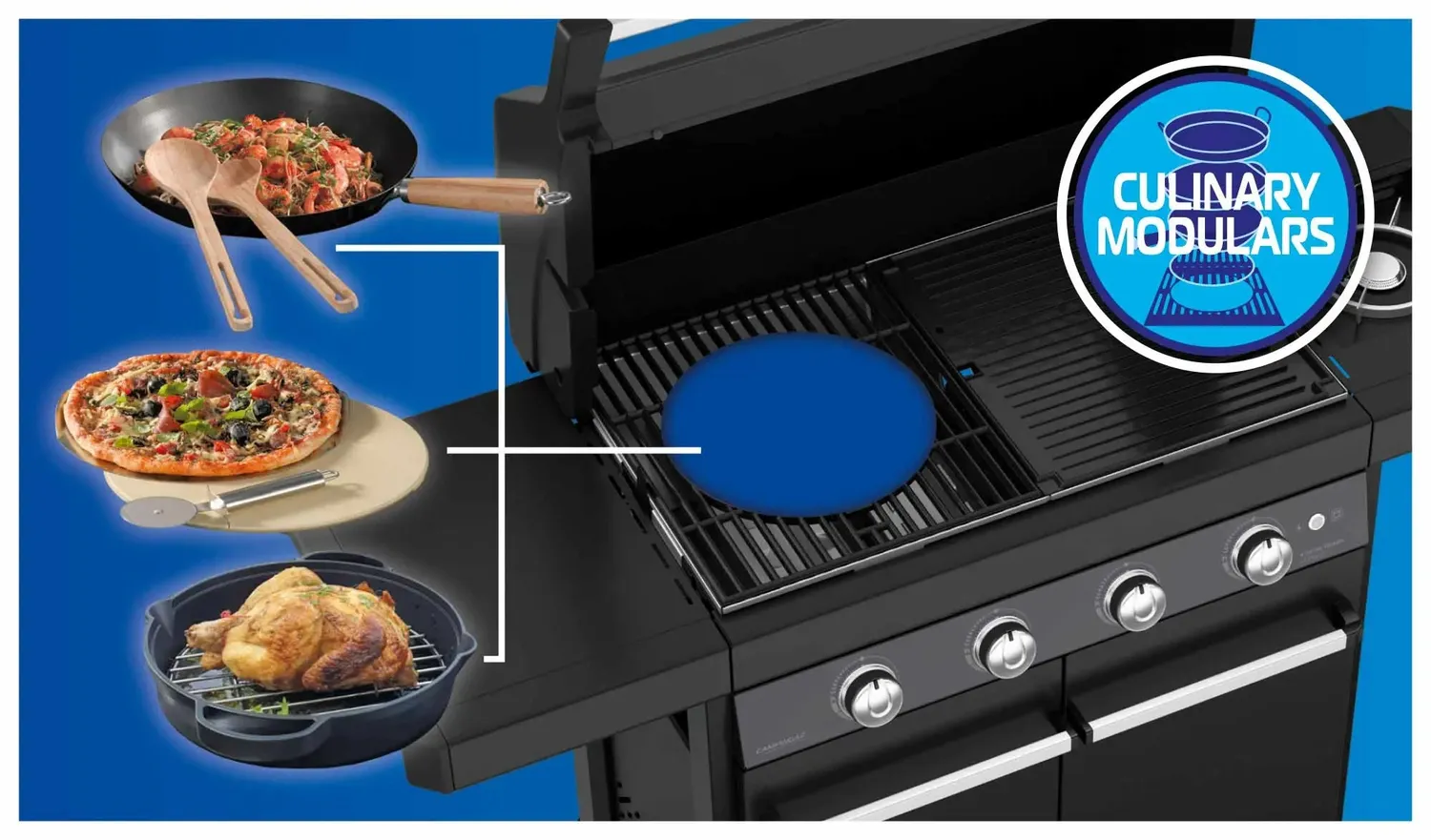 Campingaz Select 4 LX Plus SBS Gasgrill 4 Brenner