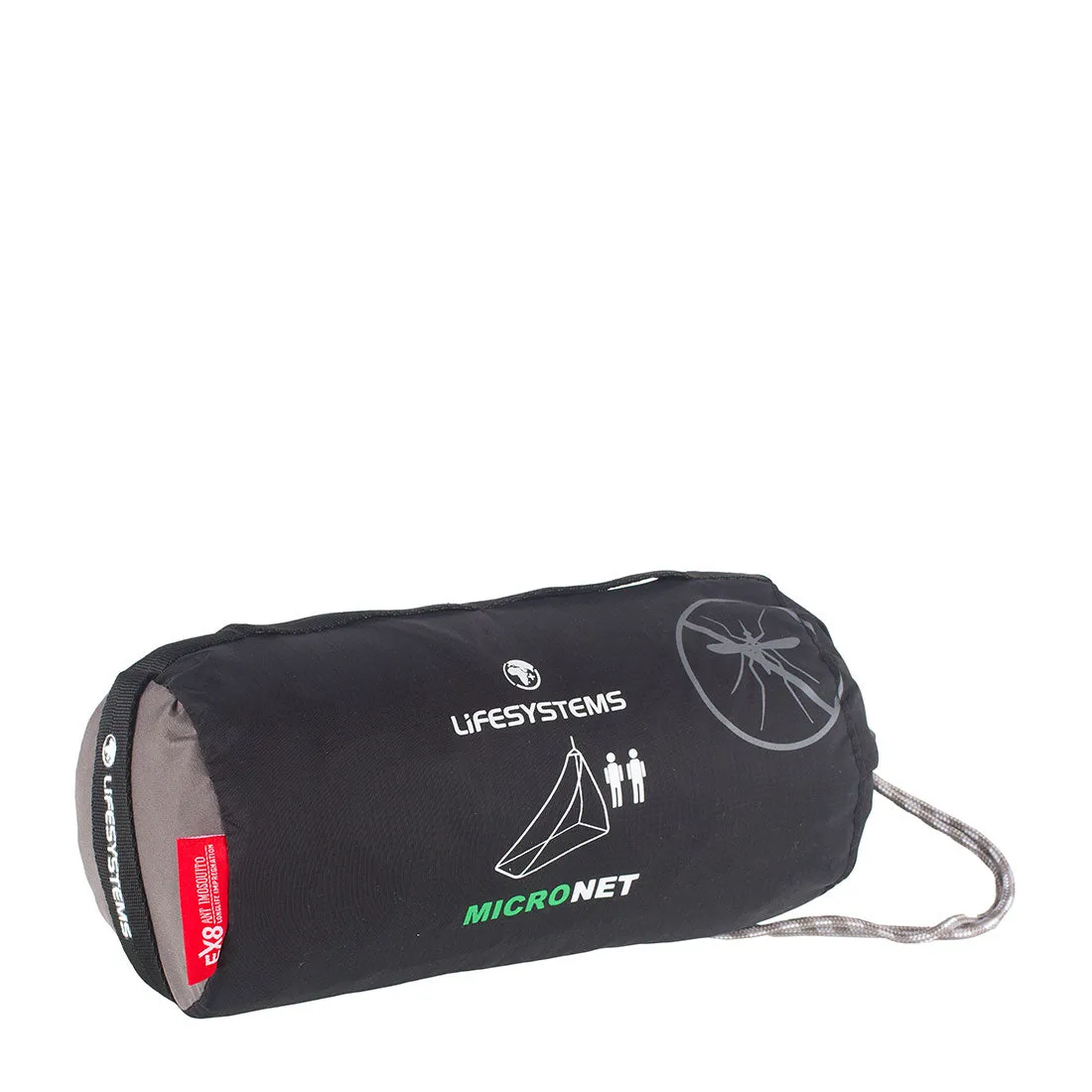 Lifeventure MicroNet Double Moskitonetz QuickHang unbehandelt