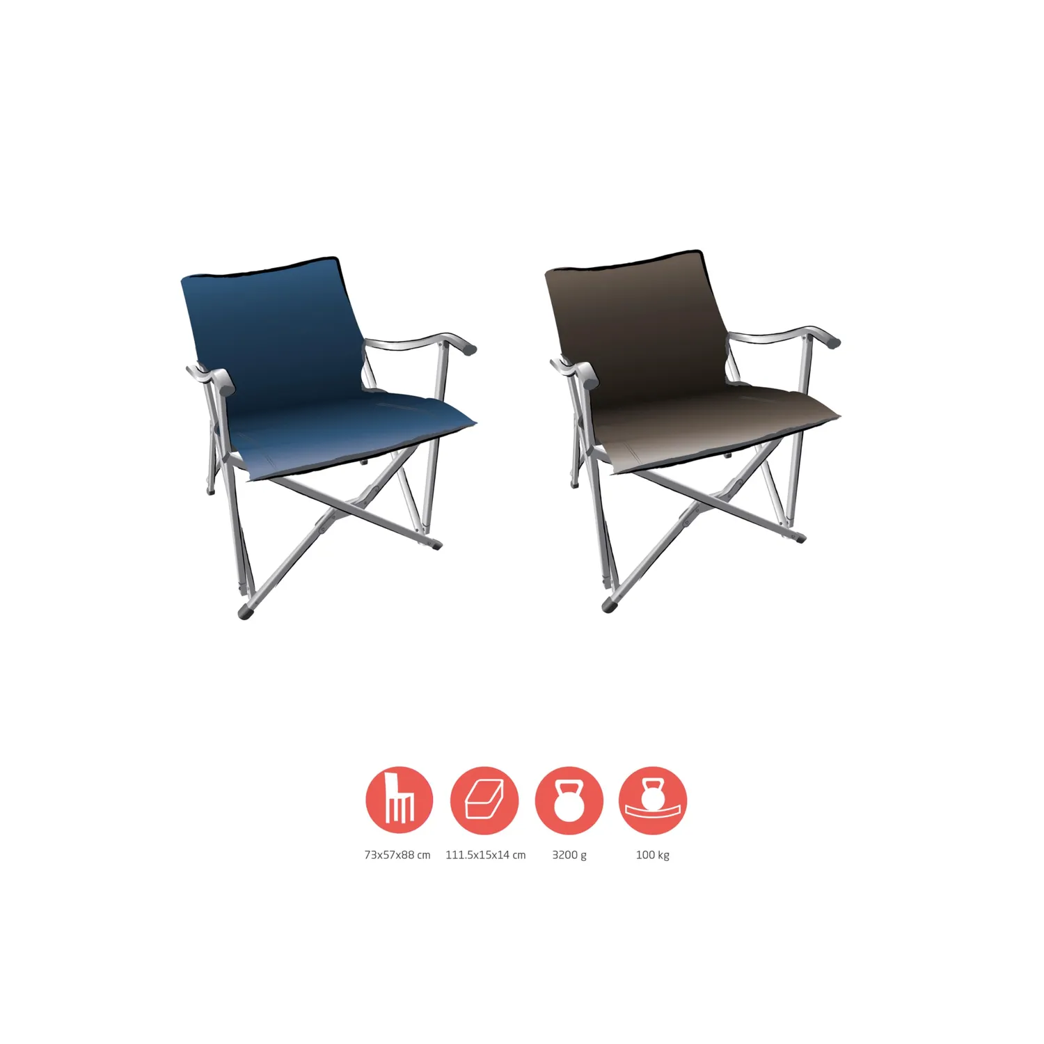 Grand Canyon El Tovar Campingstuhl Dark Blue klappbar