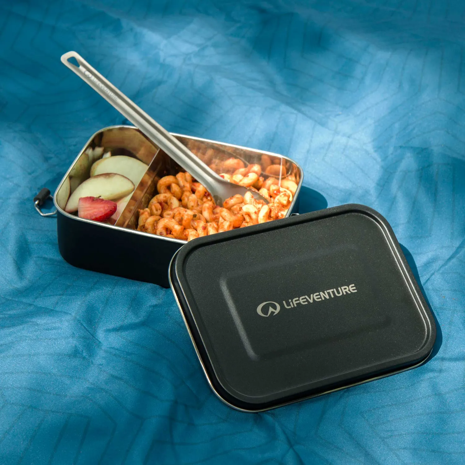 Lifeventure Stainless Steel Lunch Box Brotdose 1,2L Edelstahl