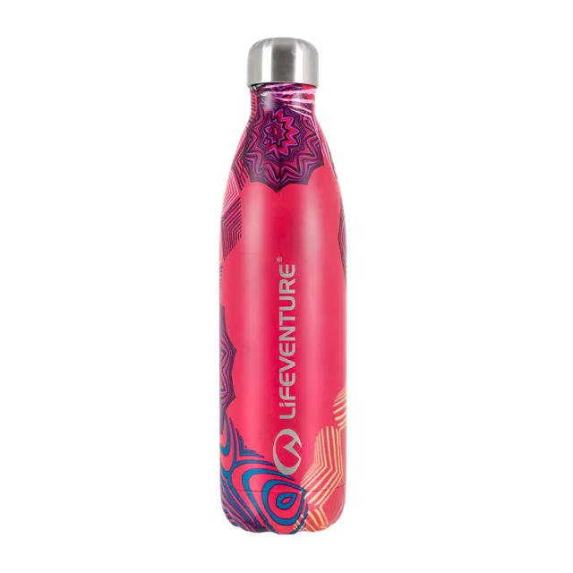 Lifeventure Insulated Bottle Isolierflasche gemustert