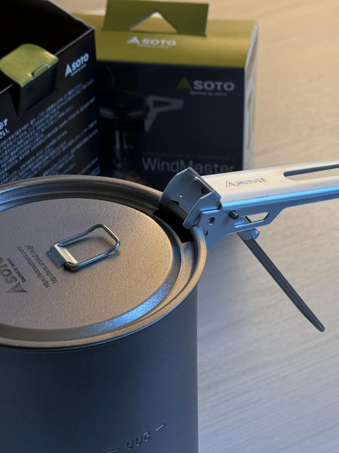 Soto Titan Topf 750ml Kochtopf ultraleicht mit Heber