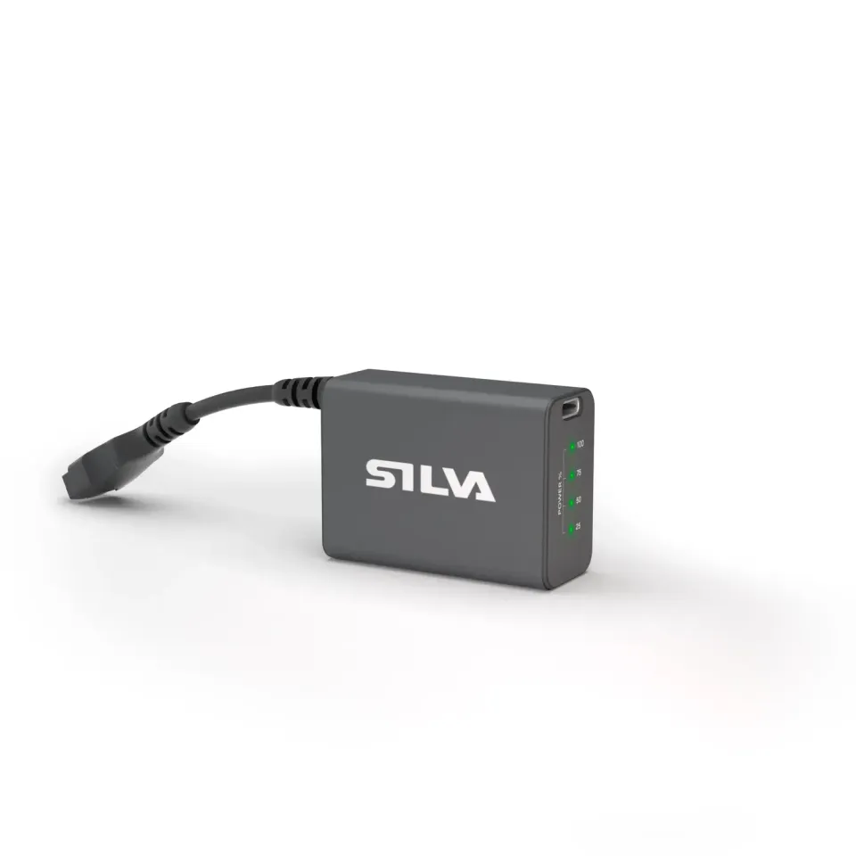 Silva 2.0 Ah Stirnlampen-Akku 14,8 Wh USB-C