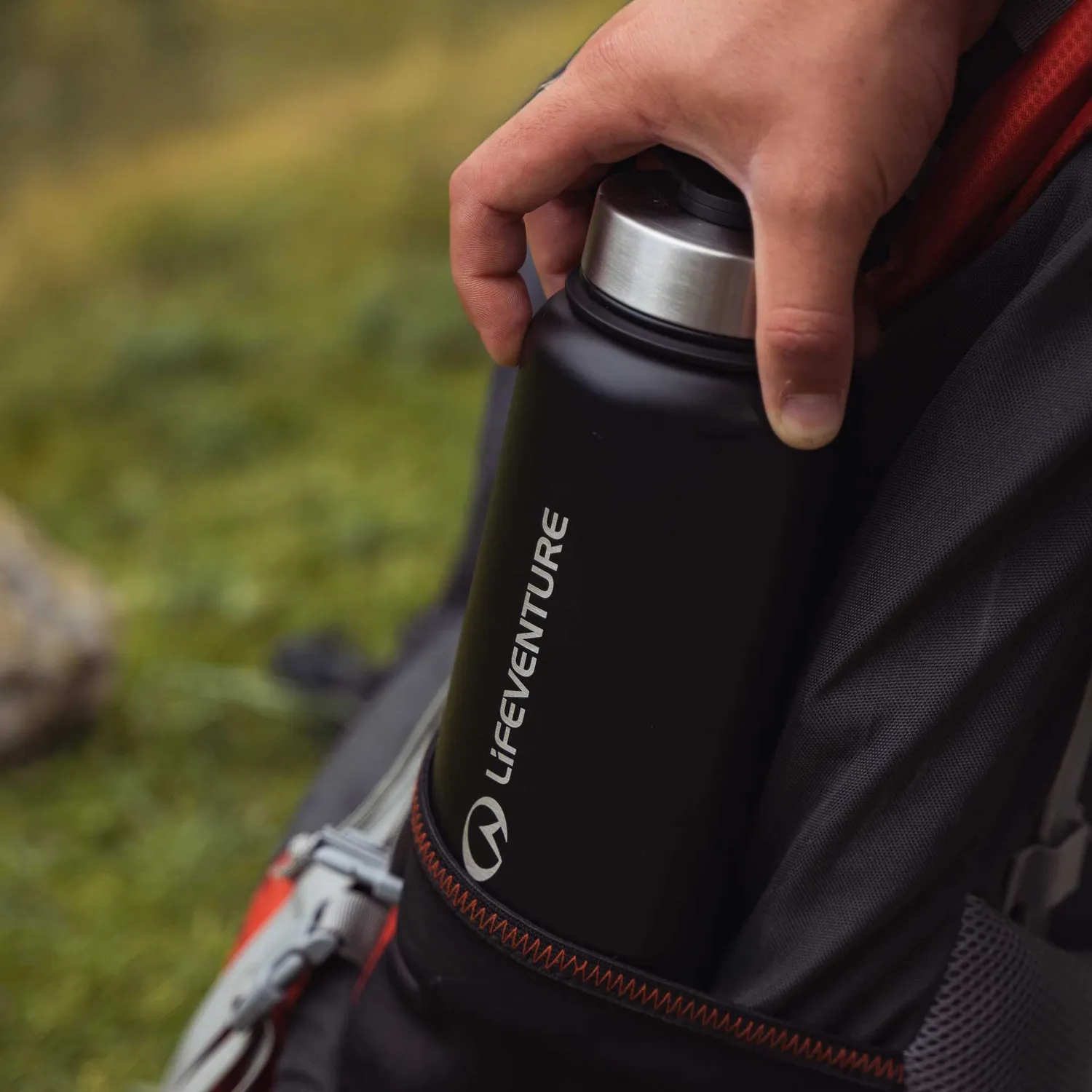 Lifeventure Stainless Steel Flask Thermosflasche 1000ml matt