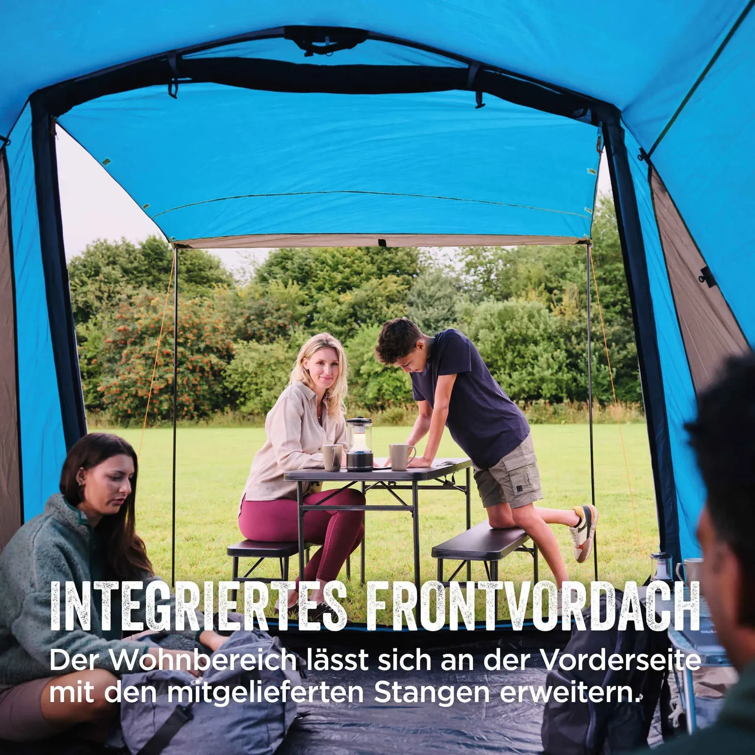 Coleman Victoria Falls FastPitch 4 Familienzelt 4 Personen mit Vordach