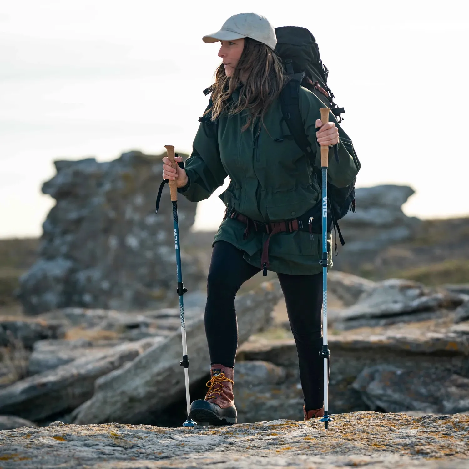 Silva Trekkingstöcke Alu Teleskop 140 cm Paar