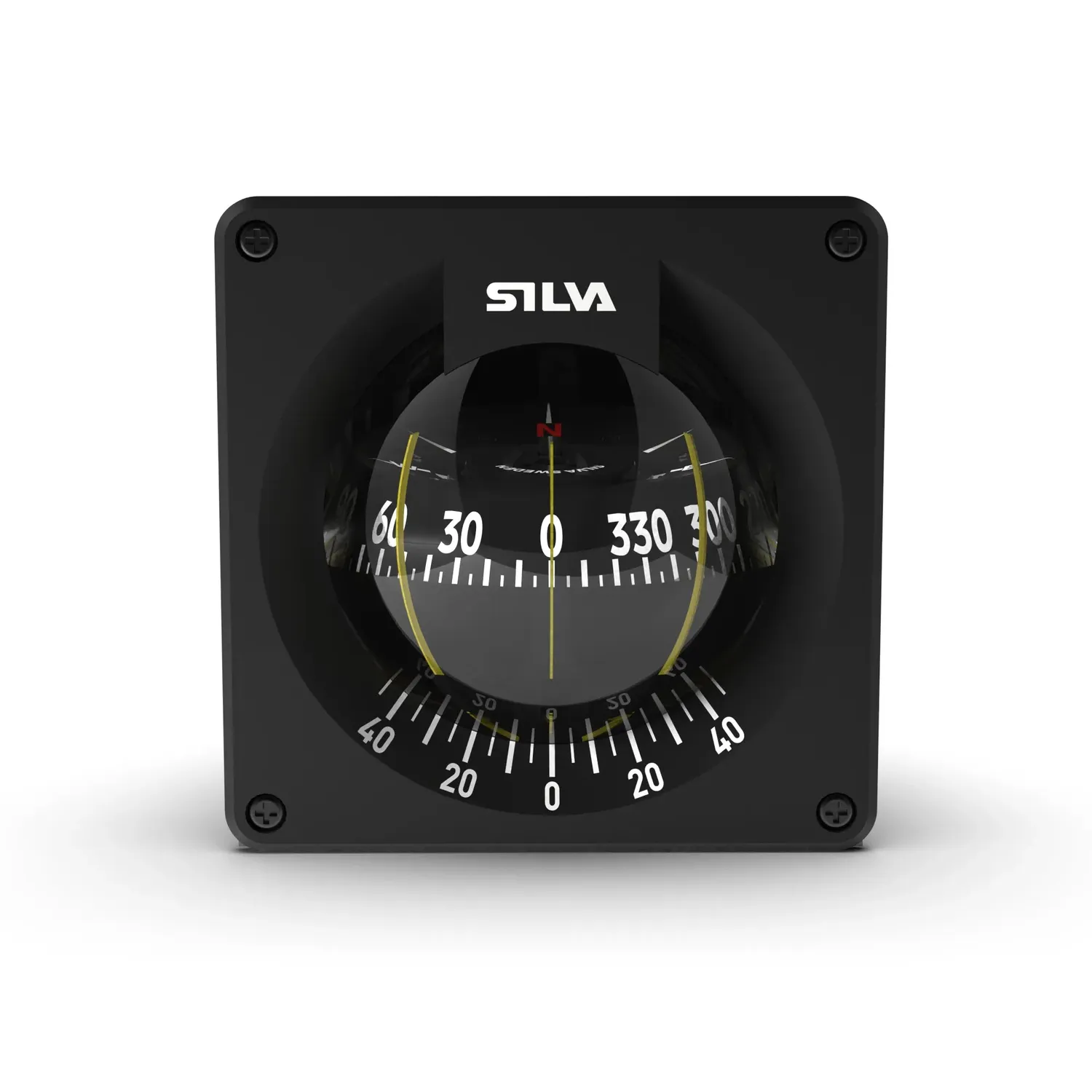 Silva 100B/H Bootskompass Schottmontage mit Beleuchtung