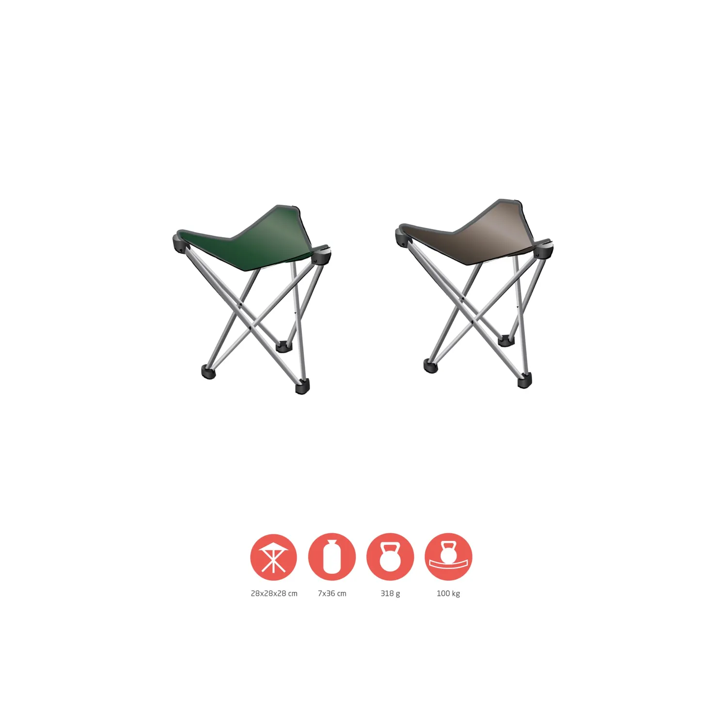 Grand Canyon Supai Mini Dreibeinhocker Eden 100 kg