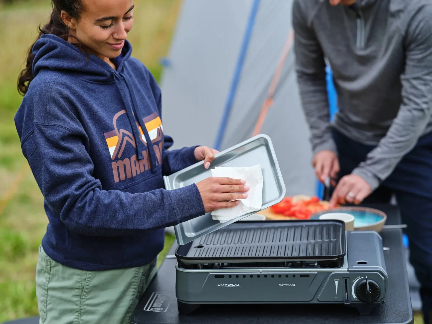 Campingaz Bistro Grill Tischgrill 2000W CP250 Gaskartusche