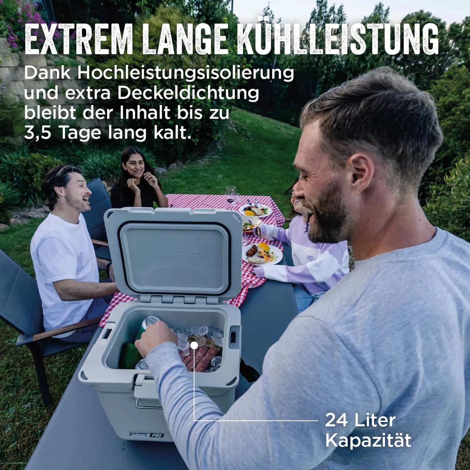 Coleman PRO 25QT Kühlbox 24 Liter passiv