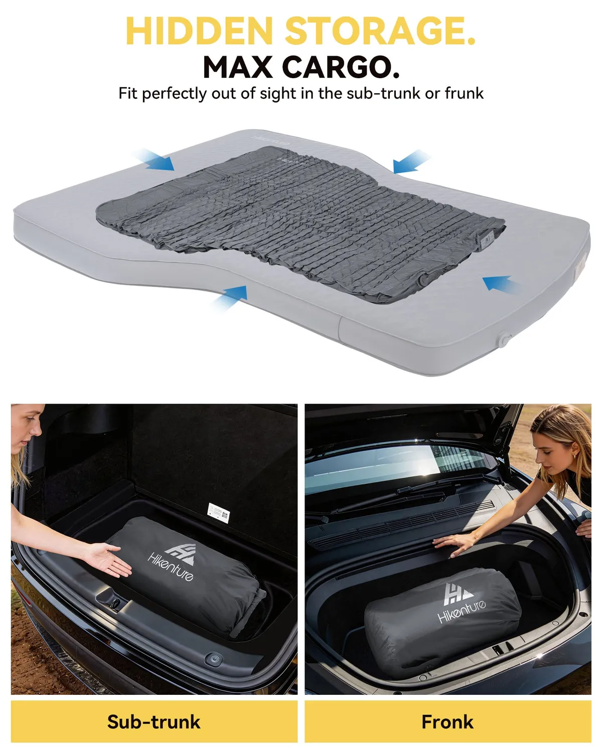 Hikenture Tesla Model Y Matratze 10 cm Elektro-Pumpe