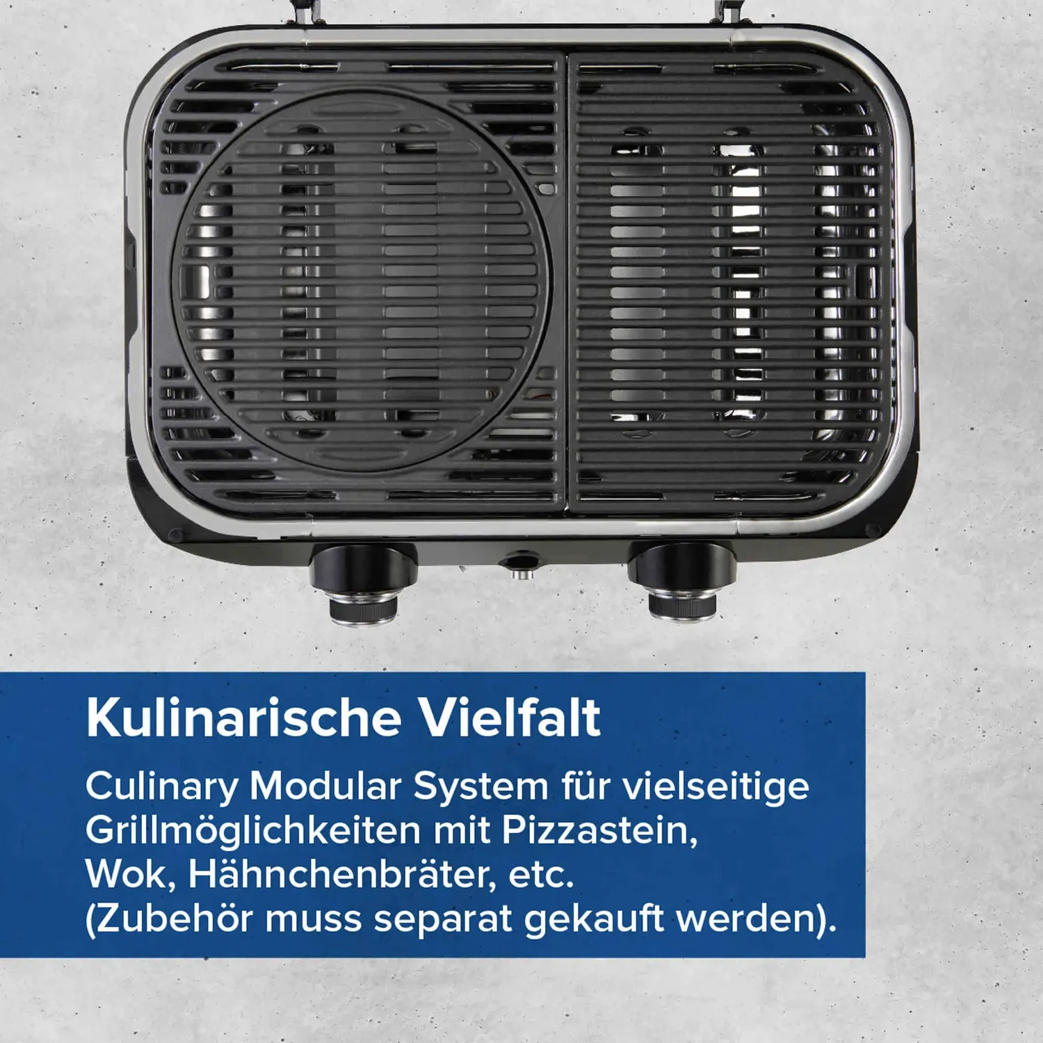 Campingaz Attitude 2100 LX Gas-Tischgrill 2-Brenner Balkon