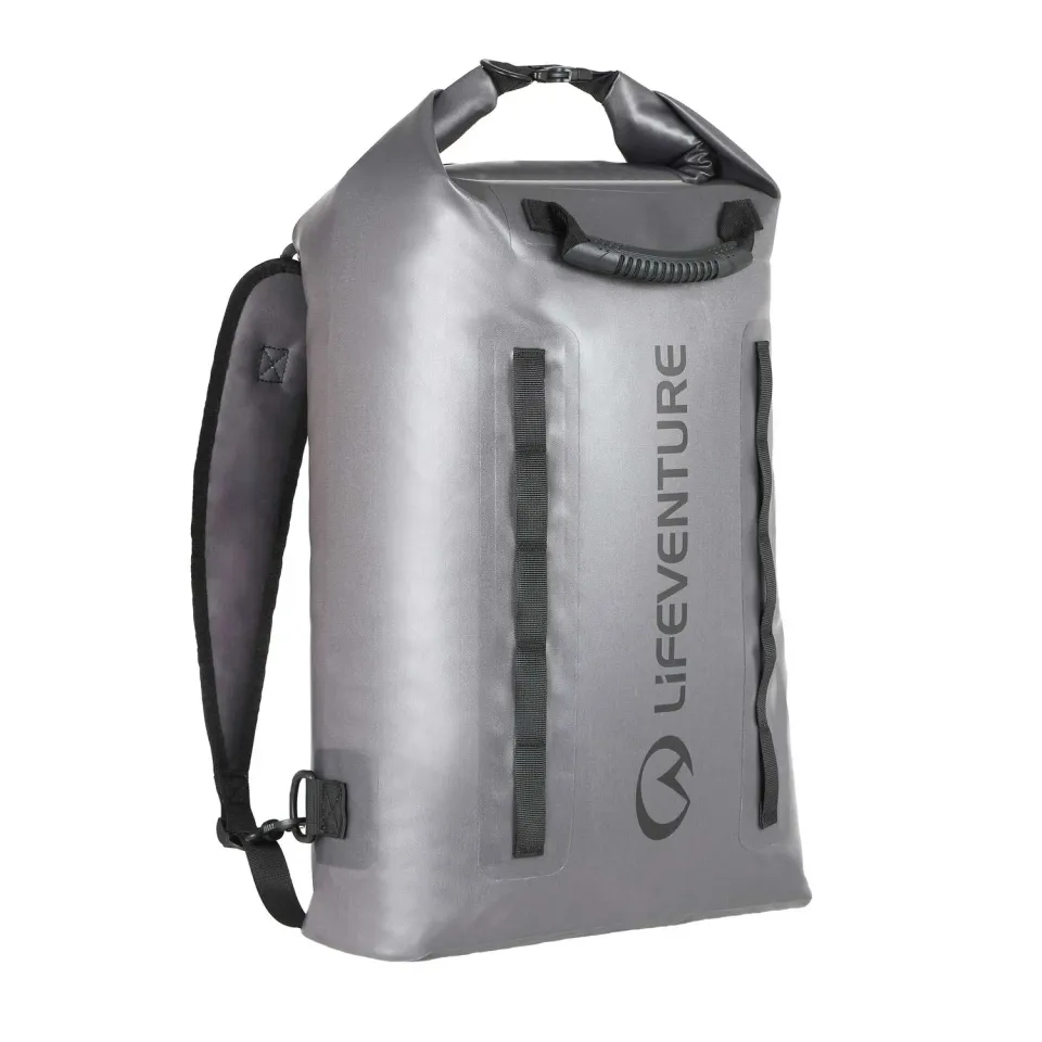 Lifeventure Heavy Duty Dry Bag Rucksack 35L Silber