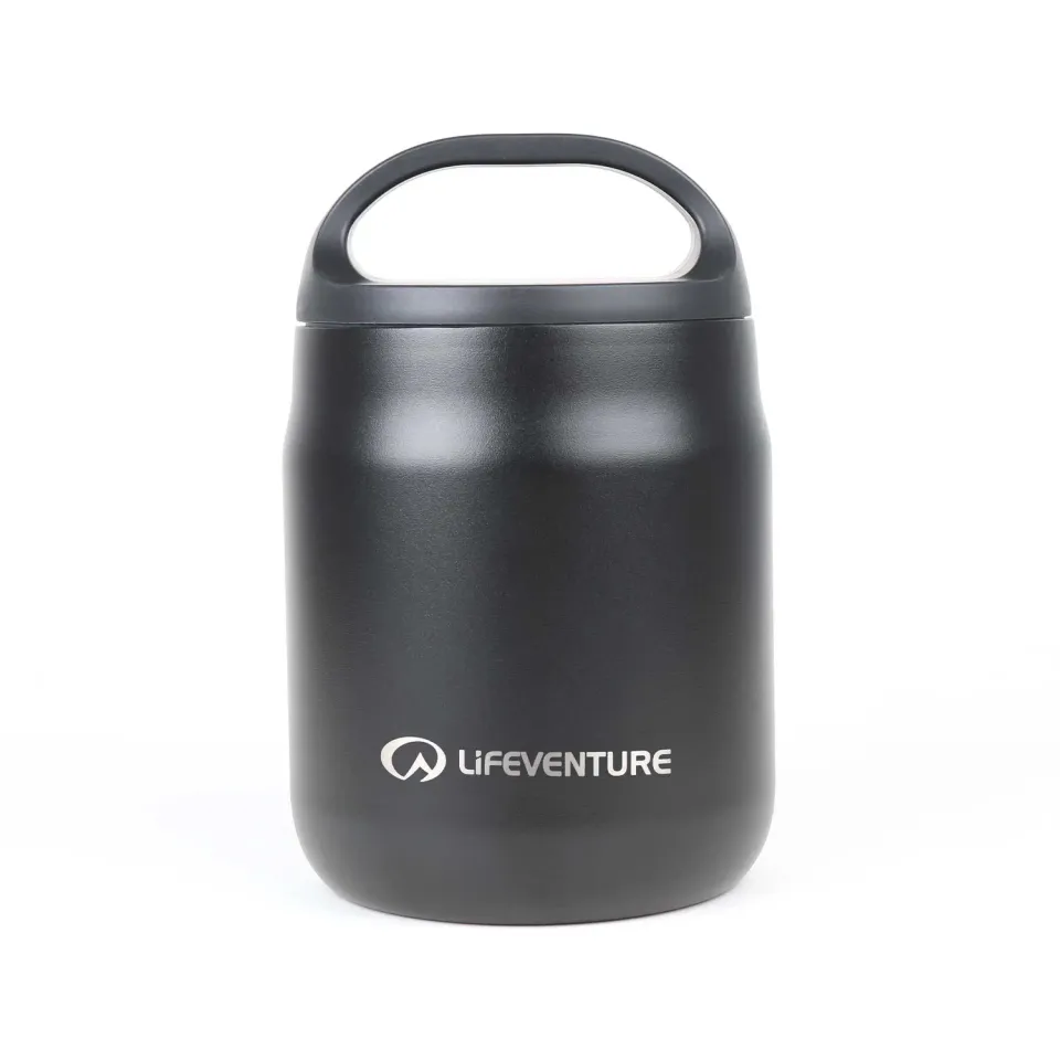Lifeventure Food Flask Thermobehälter Matt Black