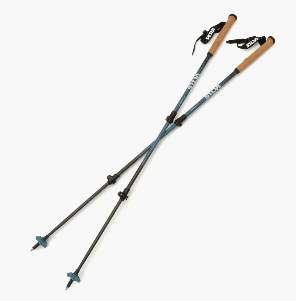 Silva Trekking Carbon Tele Wanderstöcke 140 cm