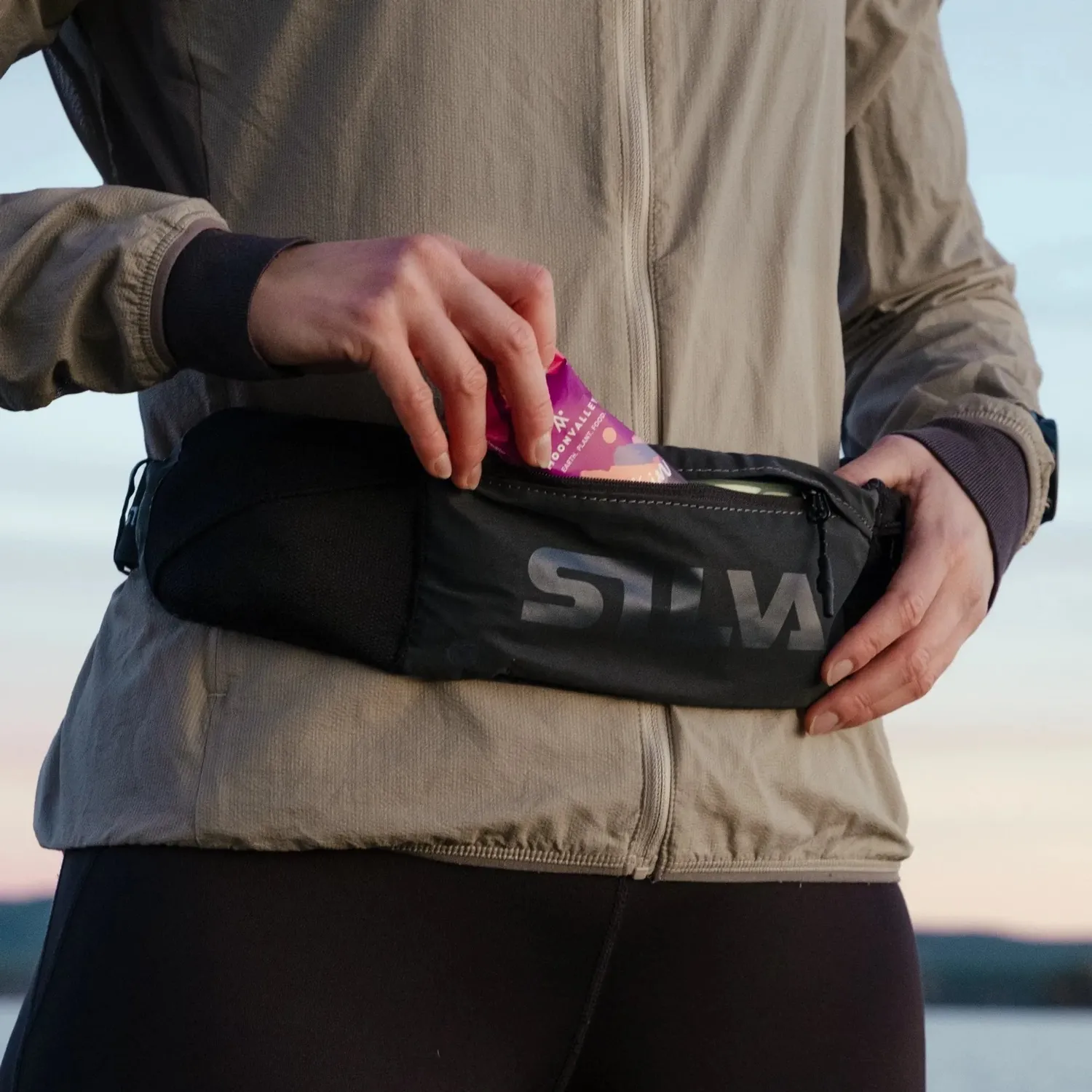 Silva Strive Laufgürtel Running Belt Schwarz 100 g