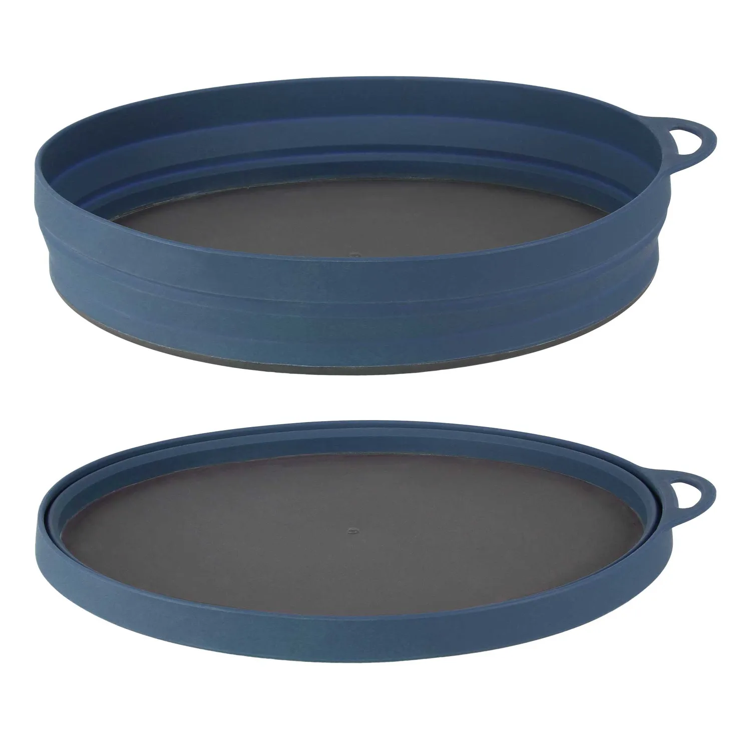 Lifeventure Ellipse Klappteller faltbar Graphite