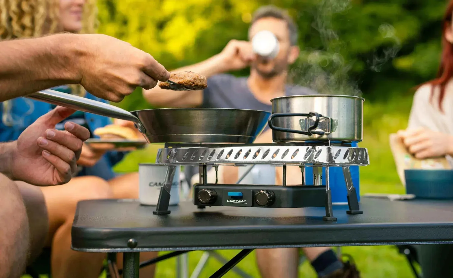 Campingaz Camp & Trek Twin Connect CV Gaskocher 2-flammig