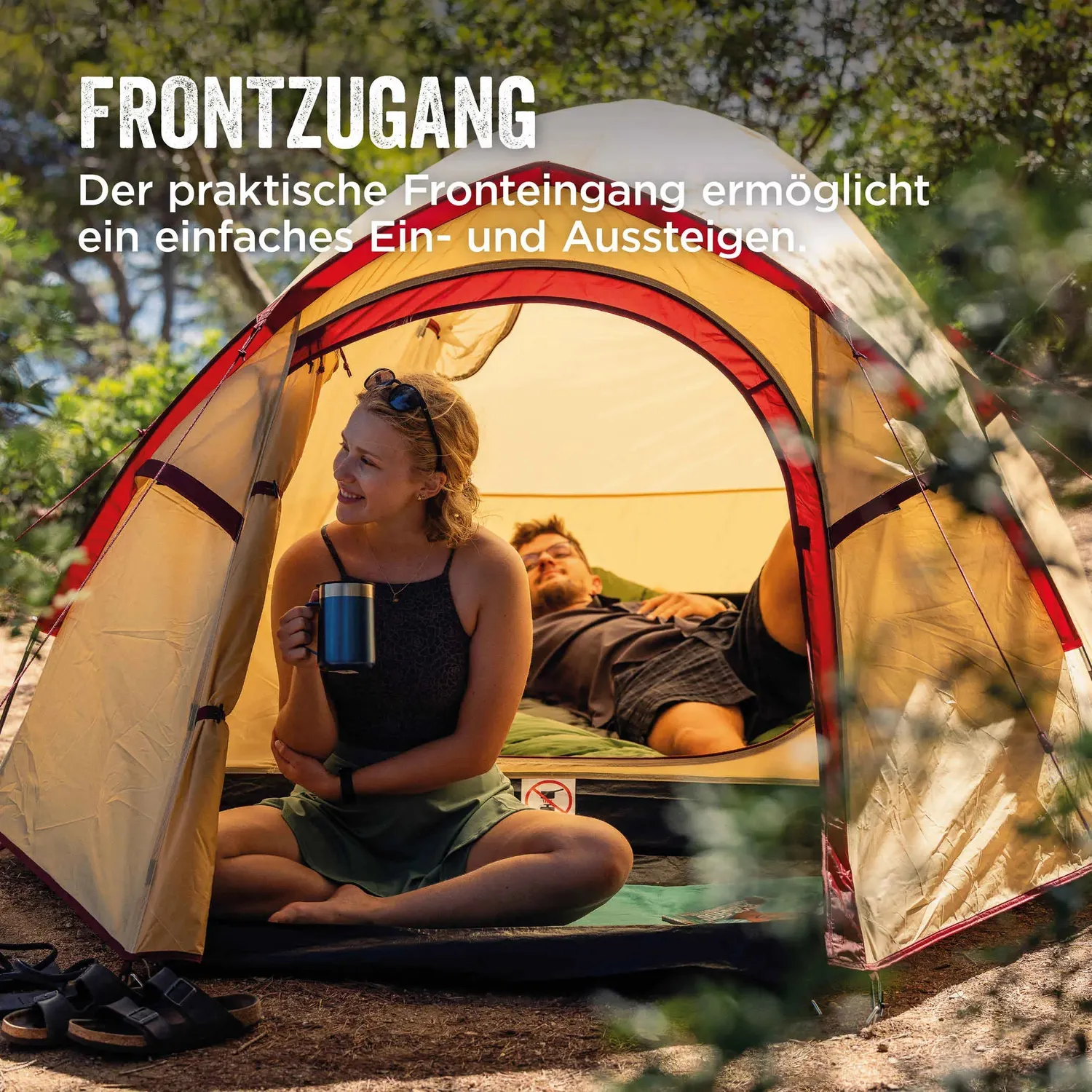 Coleman Darwin 3 Plus Summer Zelt 3 Personen Mesh