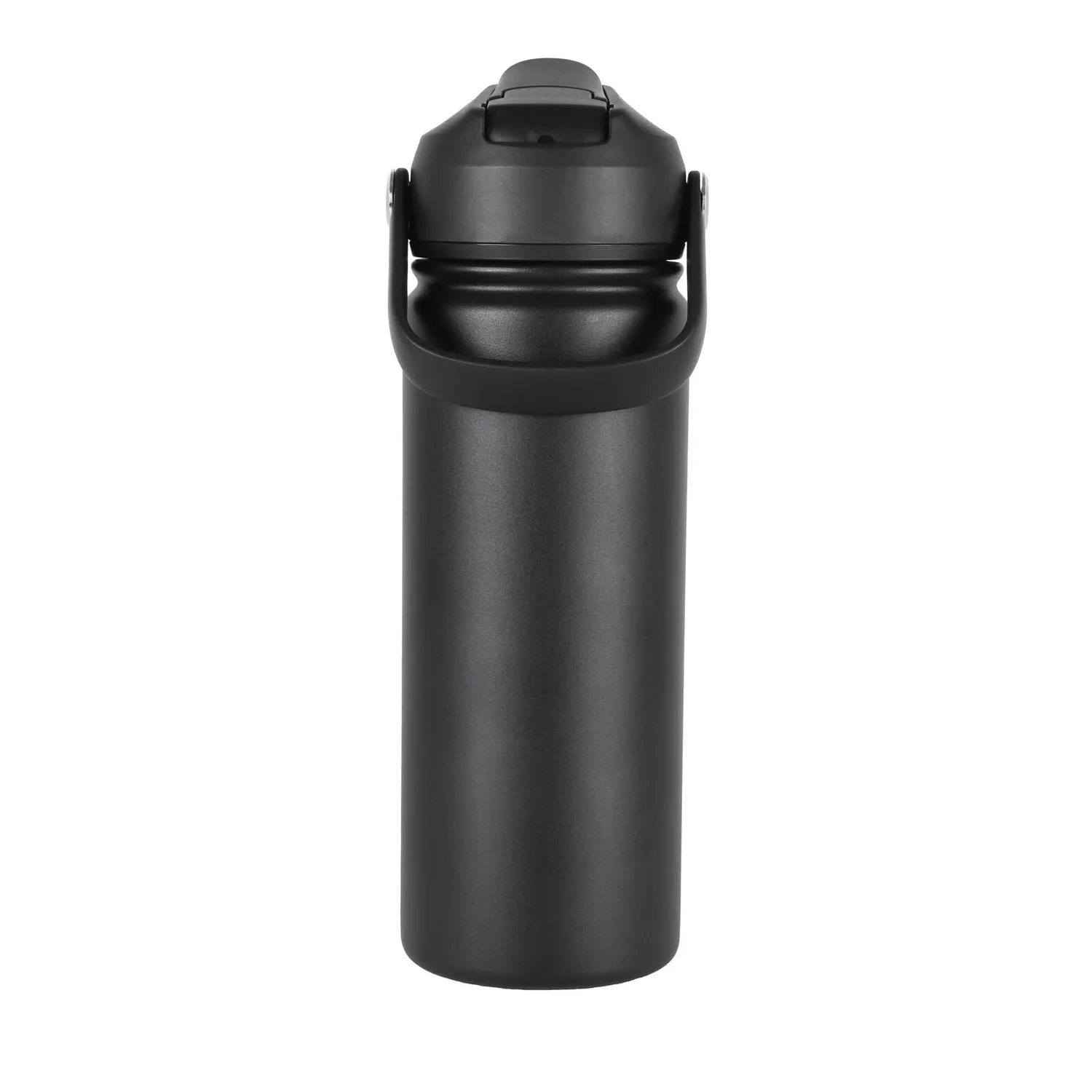Lifeventure Flip-Top Flask Trinkflasche 500 ml Schwarz