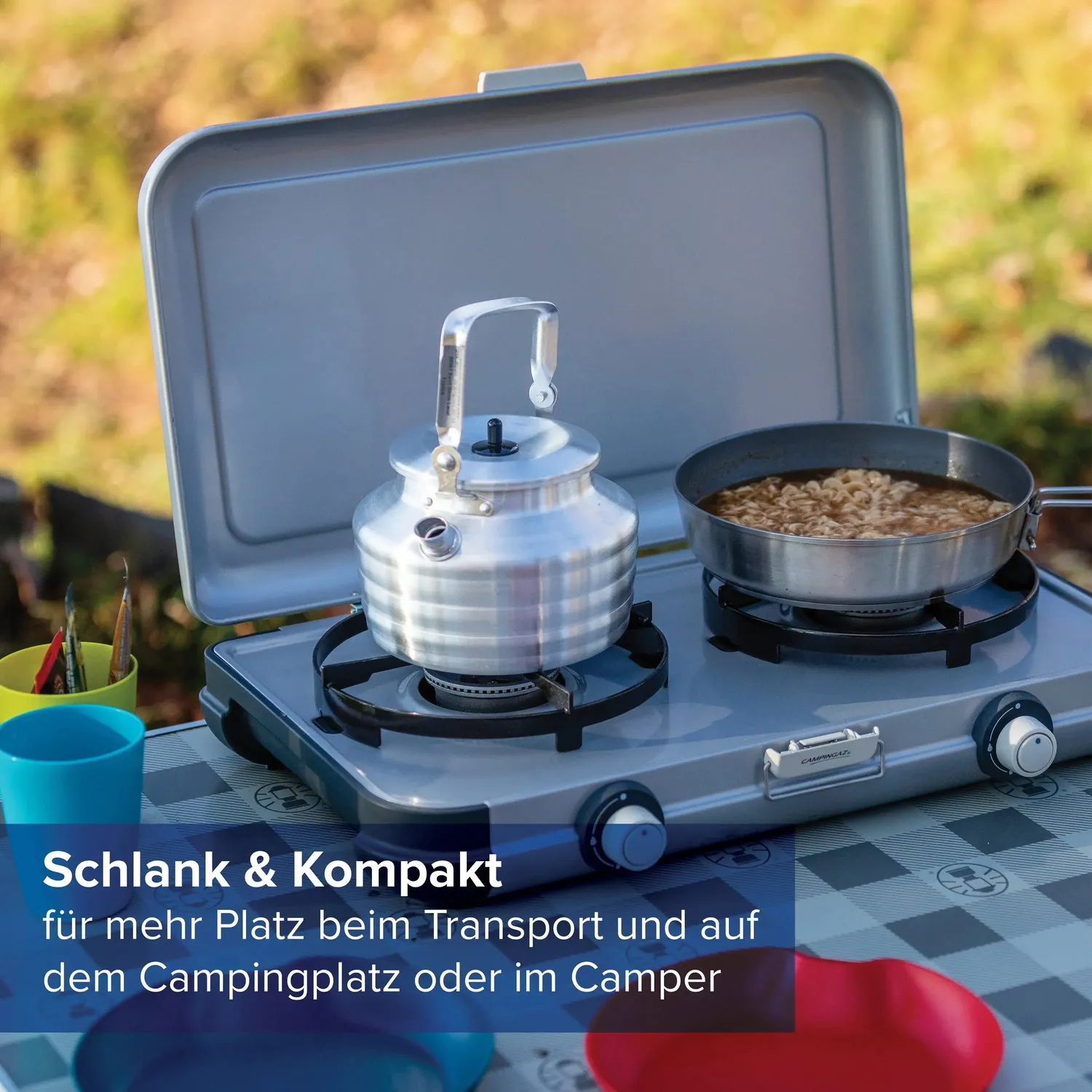 Campingaz Kitchen 2 R Gaskocher 2-flammig 4000W