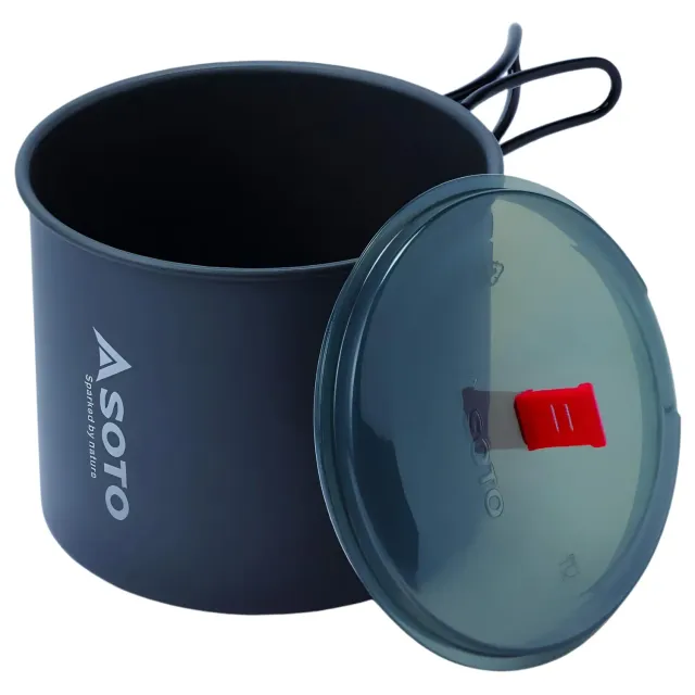 SOTO New River Pot Campingtopf 1000 ml Aluminium
