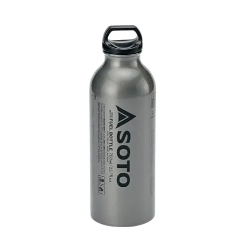 SOTO Weithals-Benzinflasche Aluminium 700 ml für Muka