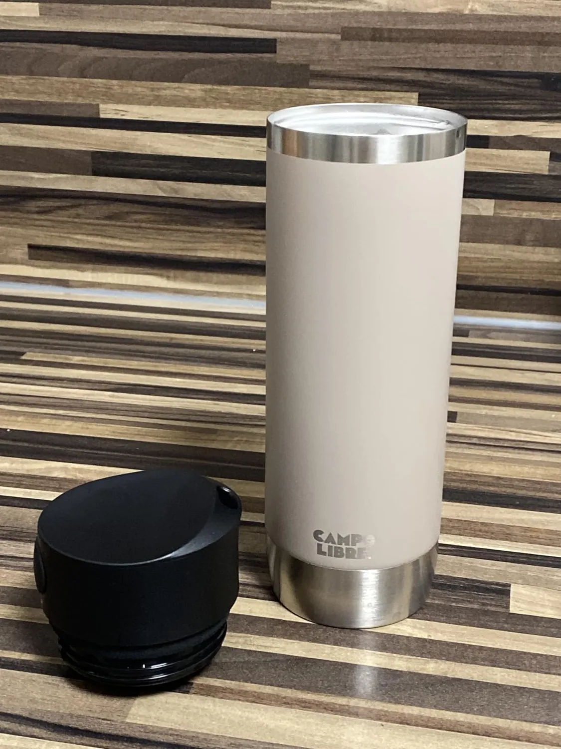 Campo Libre Anto Thermobecher 450 ml Grau auslaufsicher